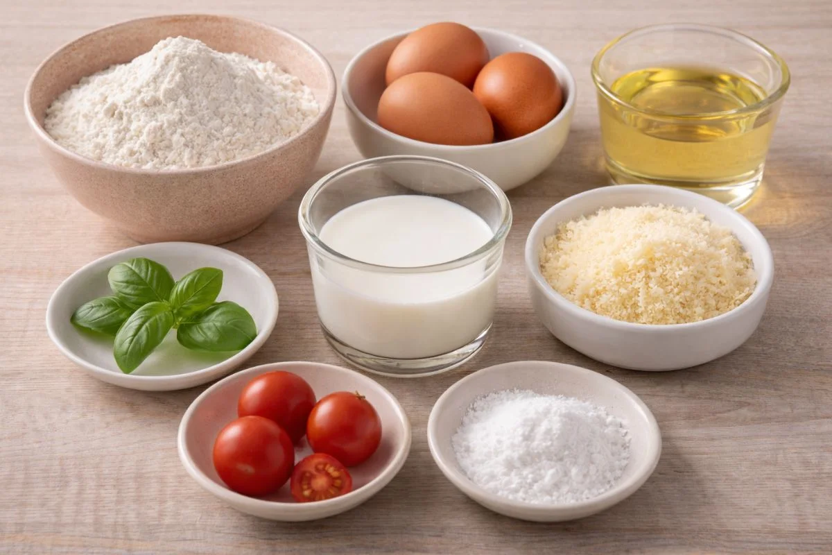 crostata salata e fredda con il Bimby, ingredienti