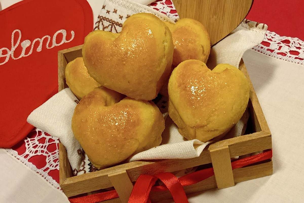 panini a forma di cuore