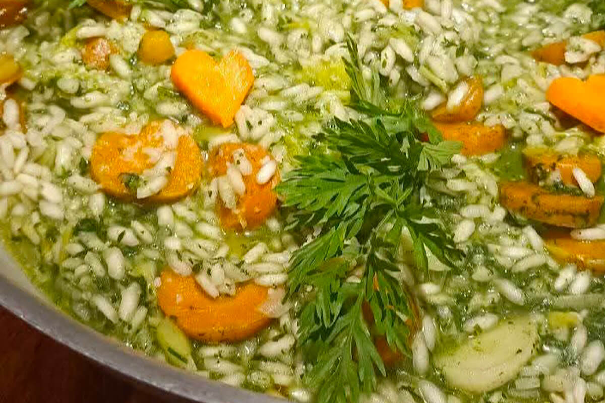 Risotto alle carote