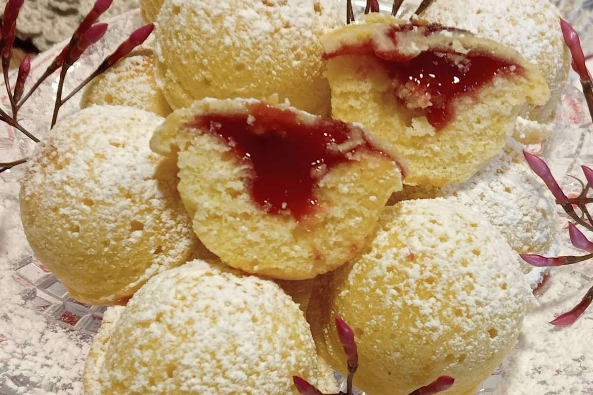 dolcetti ripieni di marmellata