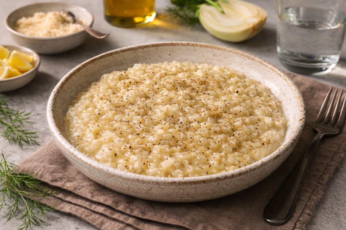 risotto al finocchio con il Bimby