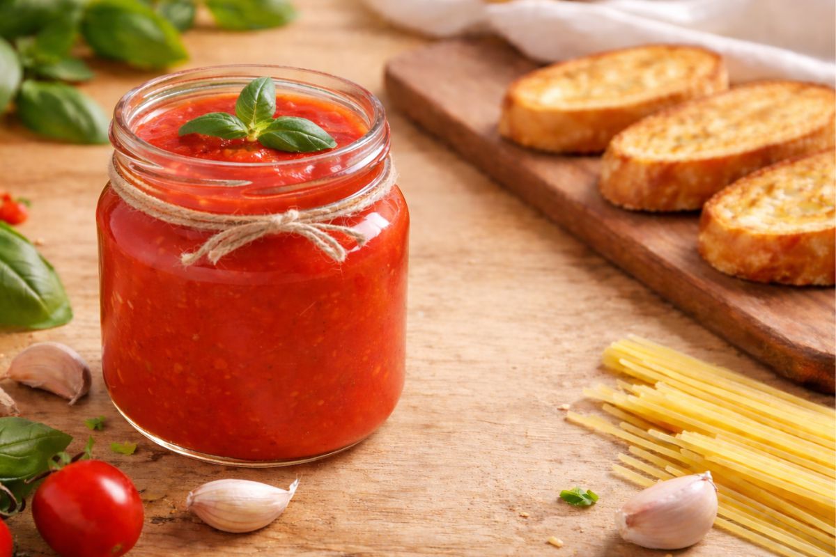 salsa di pomodoro senza soffritto con il Bimby