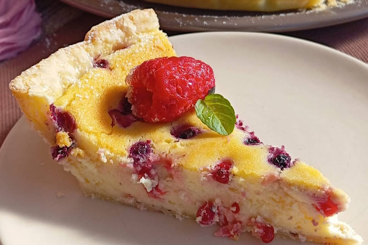 Cheesecake ai frutti di bosco furba