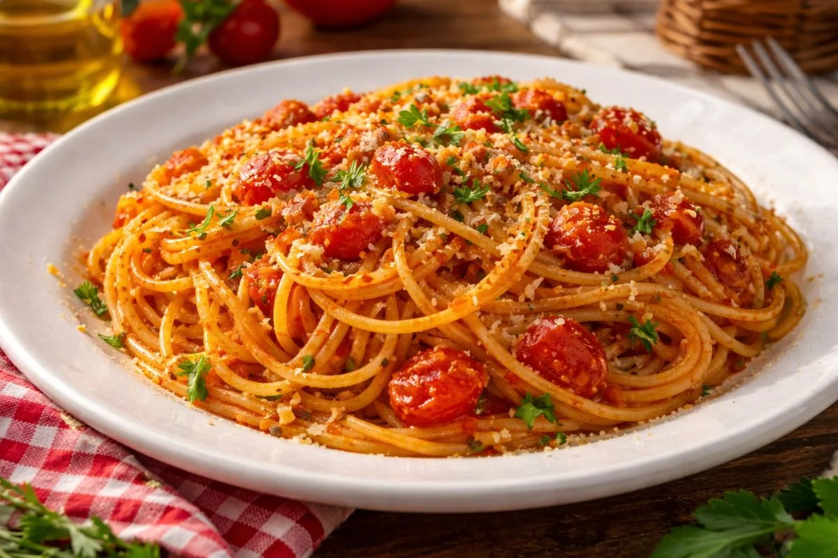 Pasta risottata al pomodoro con il Bimby Pasta risottata al pomodoro con il Bimby