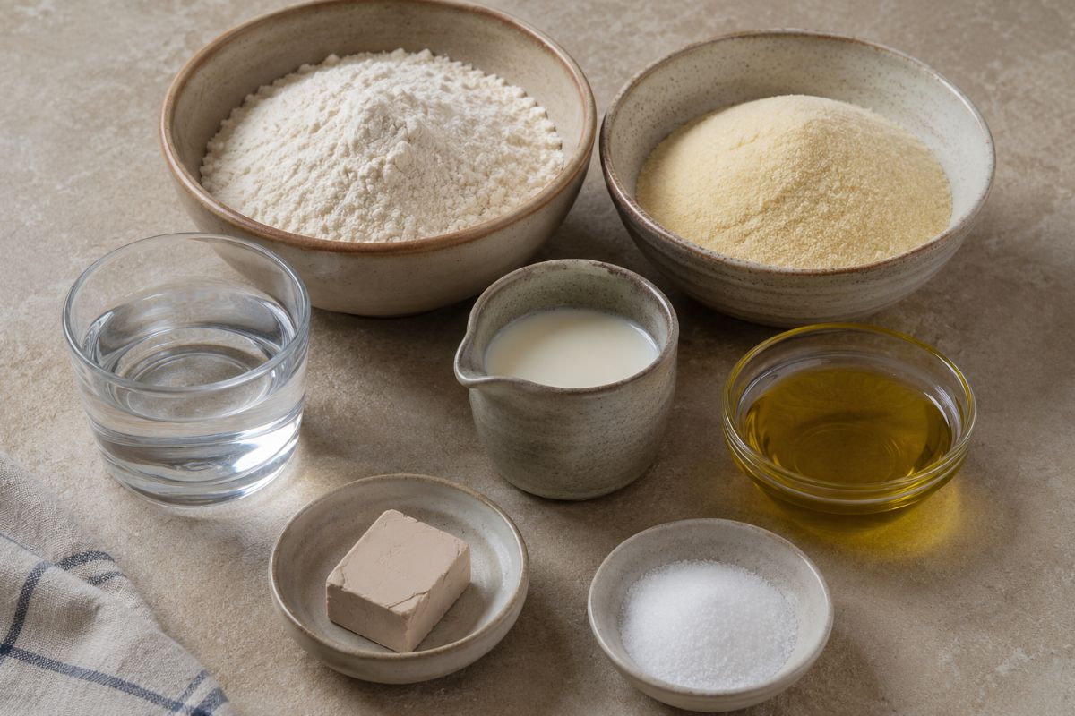 Girelle di pizza con il Bimby, ingredienti
