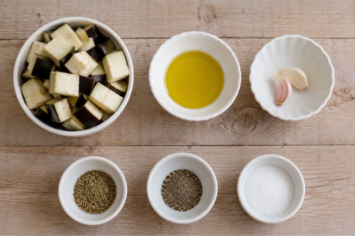 crema di melanzane con il Bimby, ingredienti