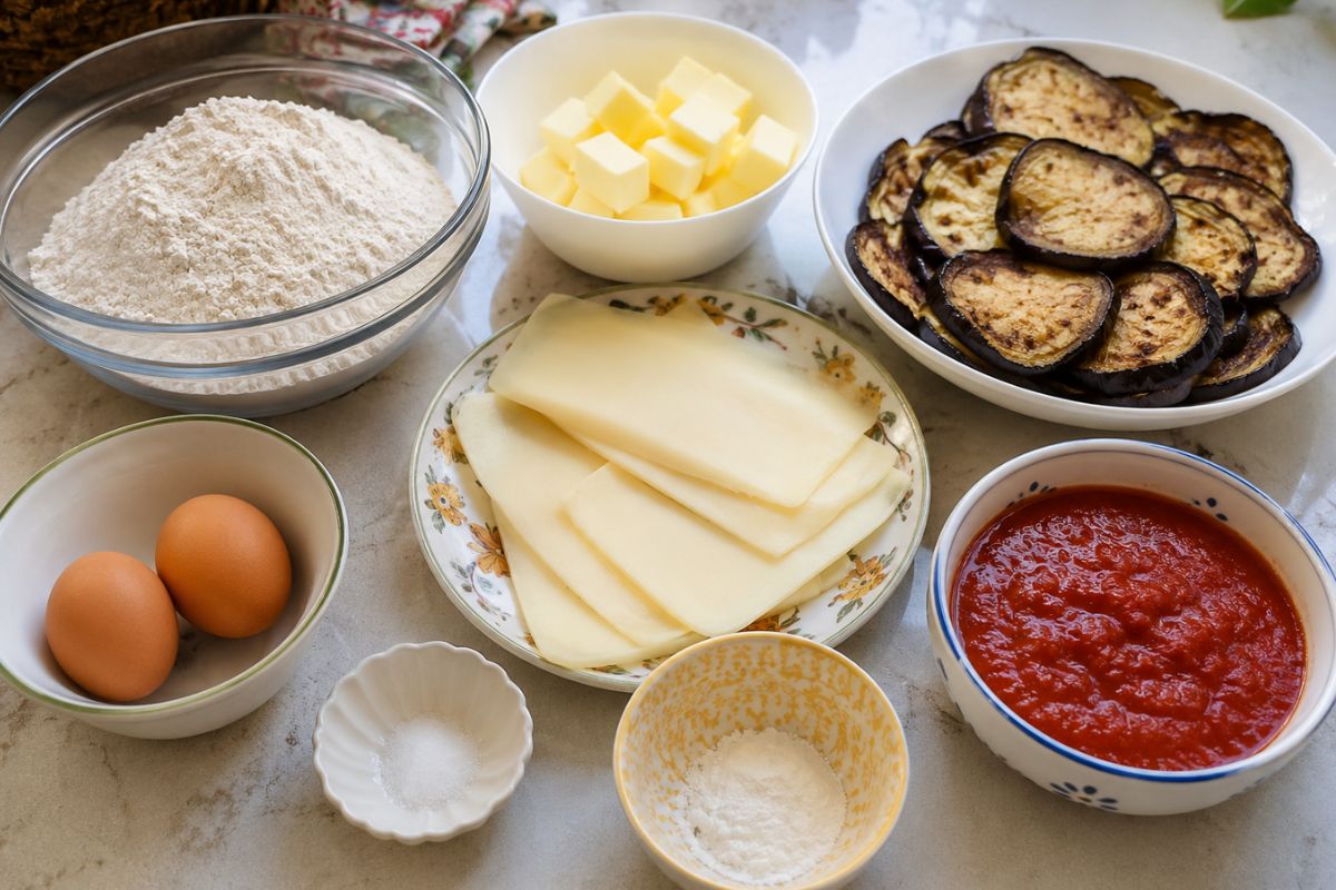 sbriciolata alla parmigiana, ingredienti