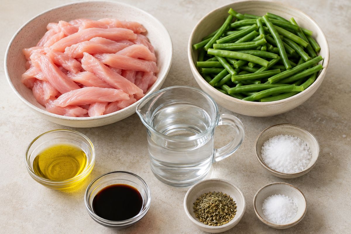 Insalata con fagiolini e tacchino con il Bimby ingredienti Insalata con fagiolini e tacchino con il Bimby, ingredienti