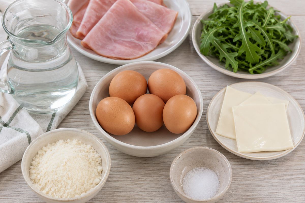 toast di frittata con il Bimby, ingredienti