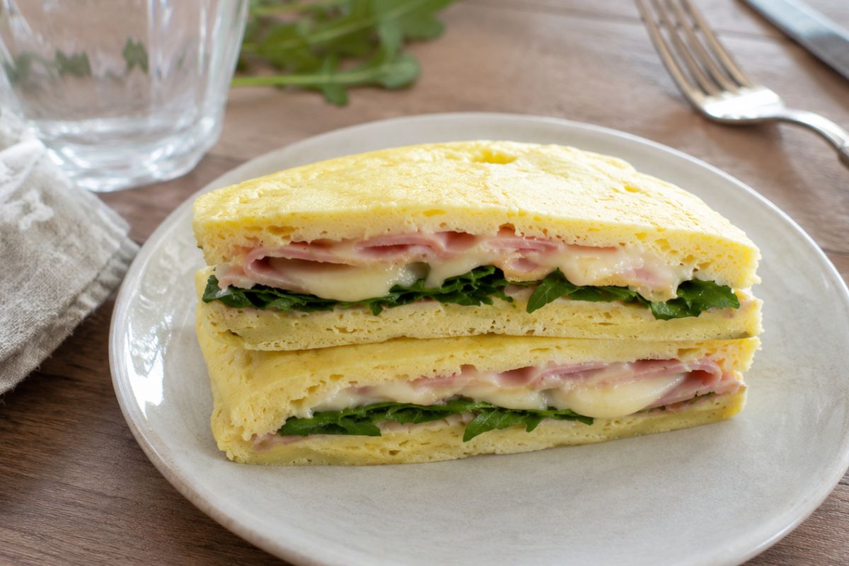 Toast di frittata con il Bimby
