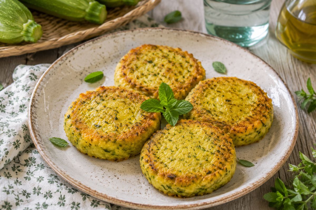 Burger di zucchine con il Bimby