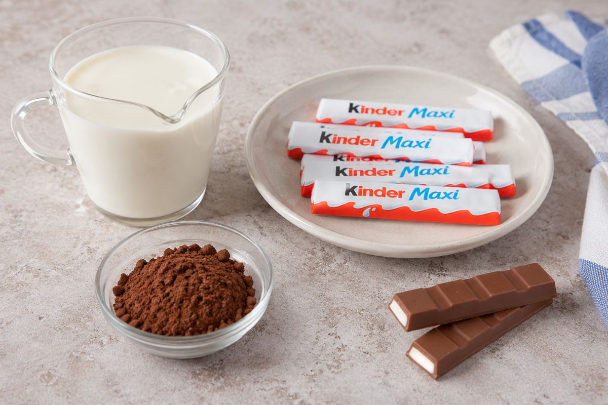 Crema Kinder in bicchiere ingredienti Crema Kinder in bicchiere, ingredienti