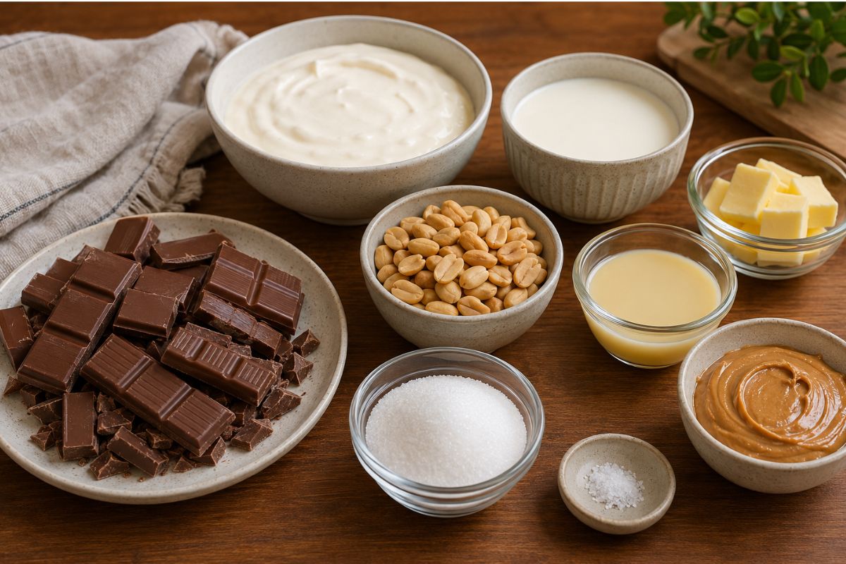 Gelati tipo Snickers ingredienti Gelati tipo Snickers, ingredienti