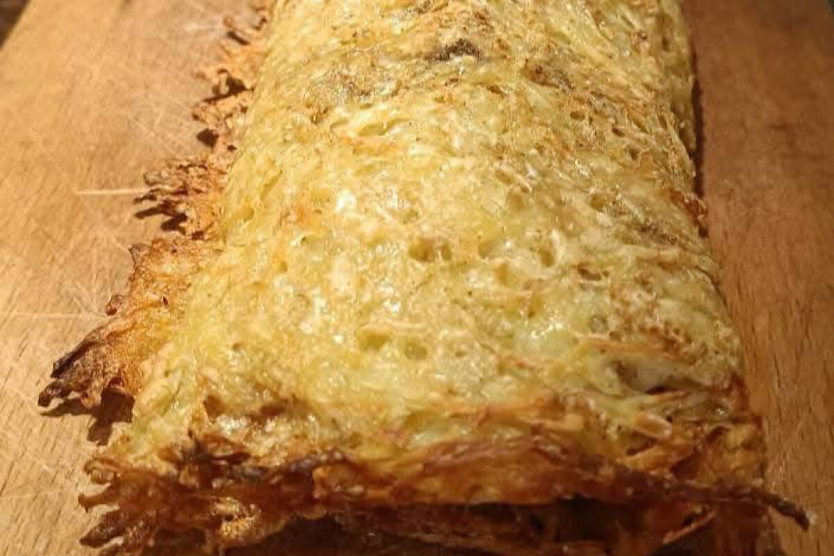 Rotolo di patate con mortadella e pecorino 1 Rotolo di patate con mortadella e pecorino