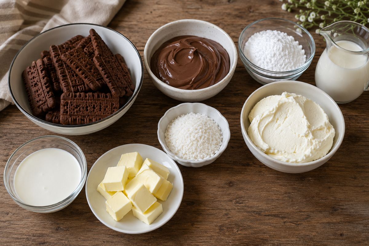Sbriciolata cocco e Nutella ingredienti Sbriciolata cocco e Nutella, ingredienti