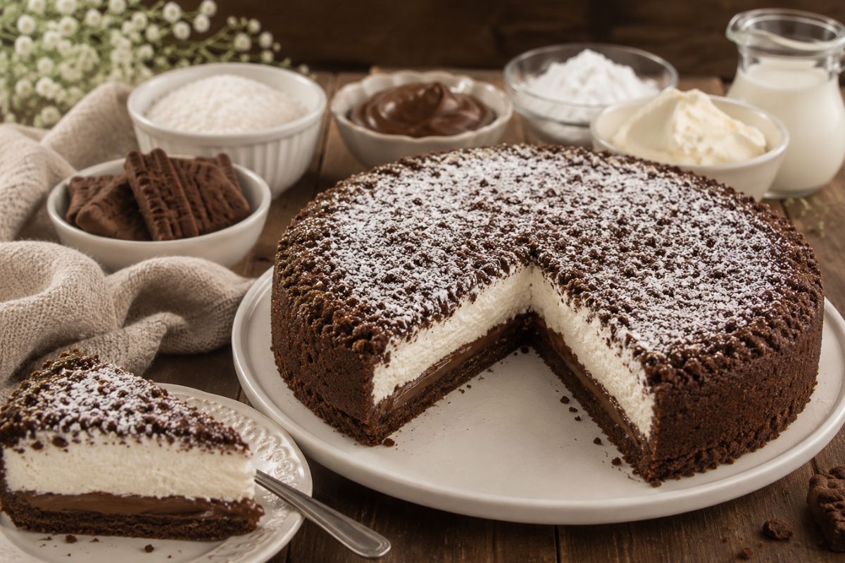 Sbriciolata cocco e Nutella