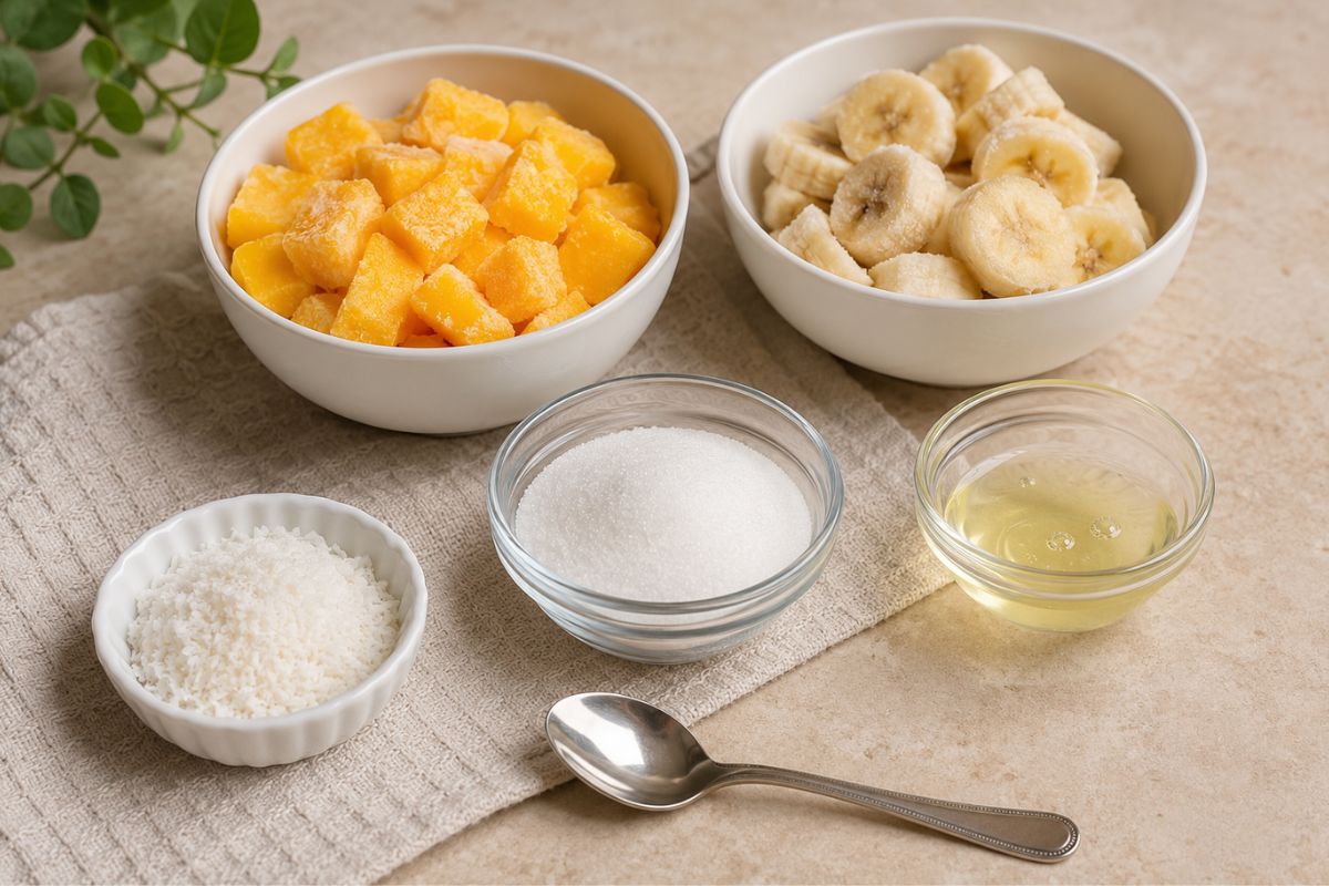 Spumone tropicale con il Bimby ingredienti Spumone tropicale con il Bimby, ingredienti