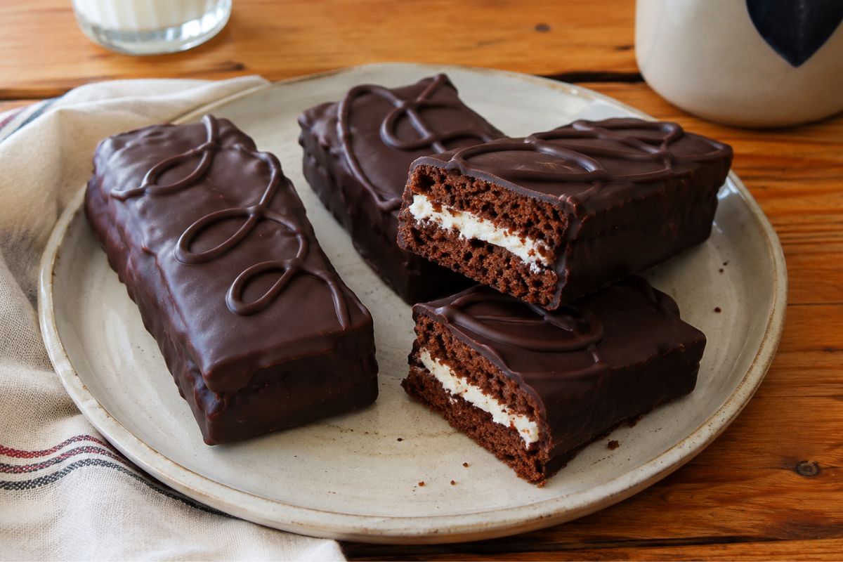 Merendine al cacao tipo Kinder Delice light con il Bimby