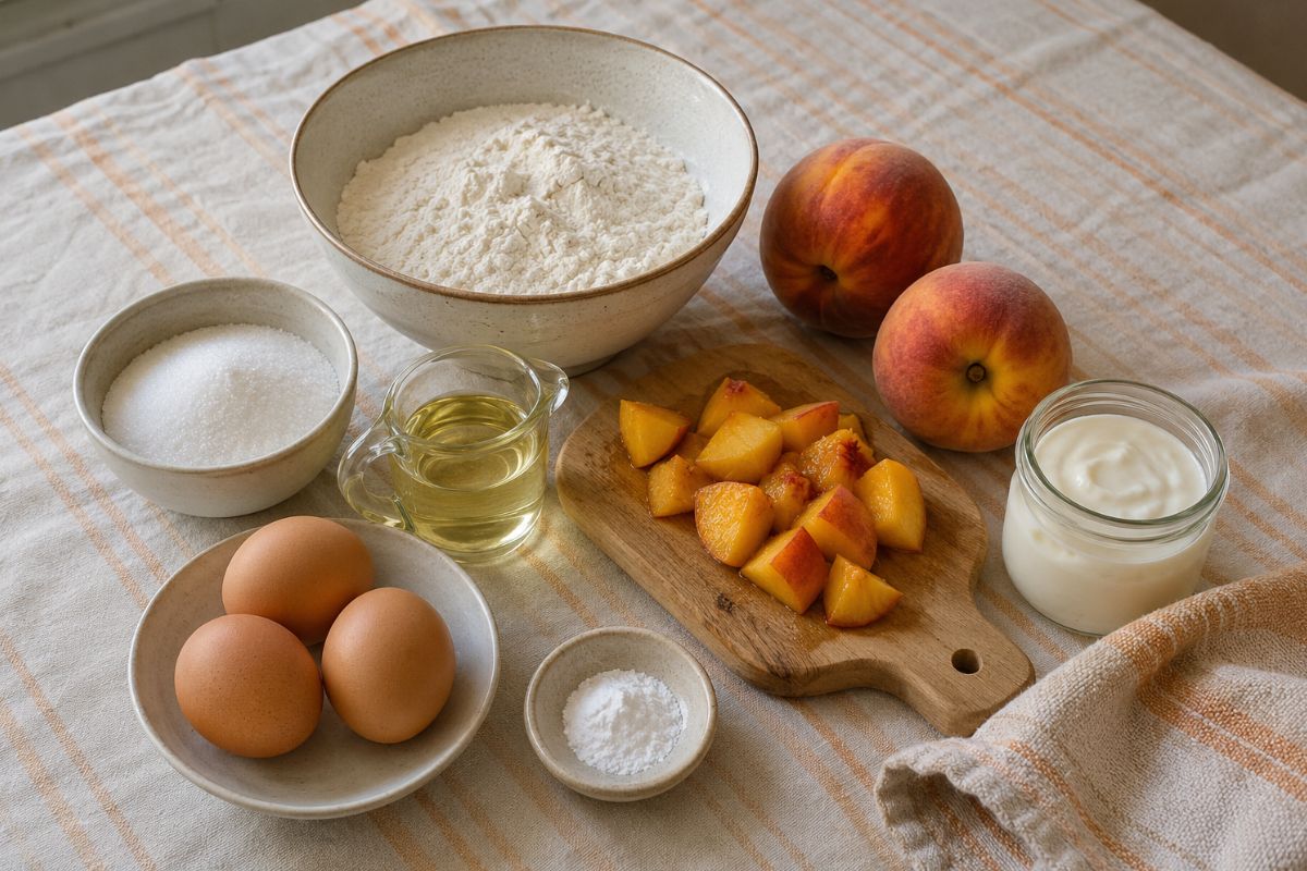 Pan di pesche tipo plumcake ingredienti Pan di pesche (tipo plumcake), ingredienti