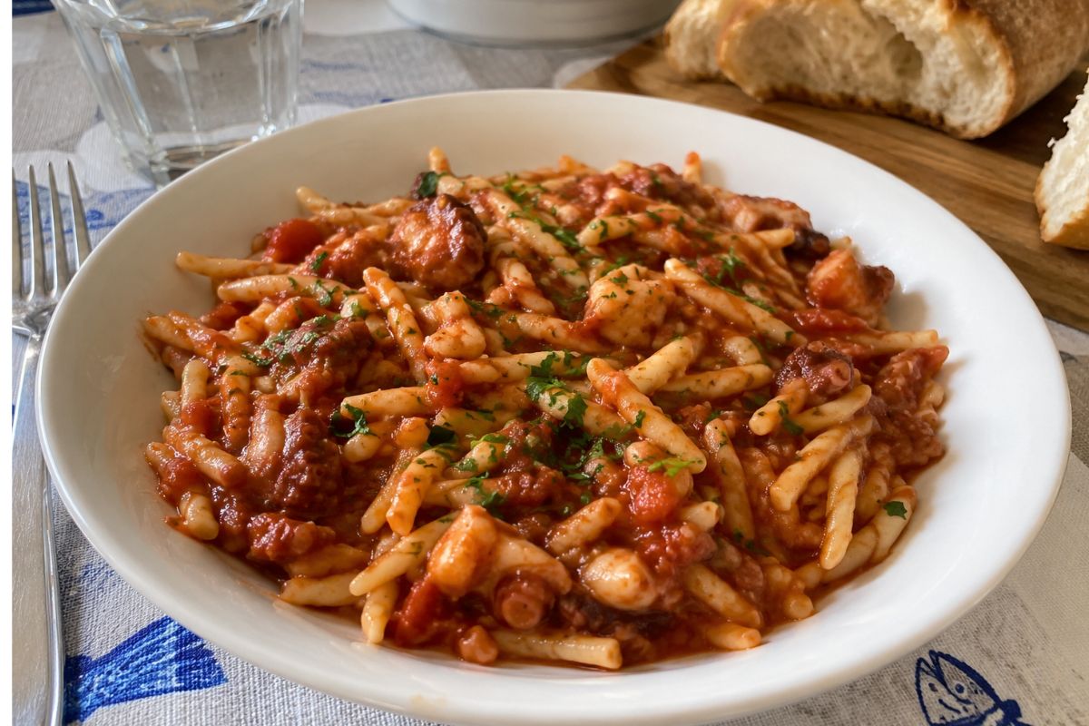 Ragù di polpo con il Bimby