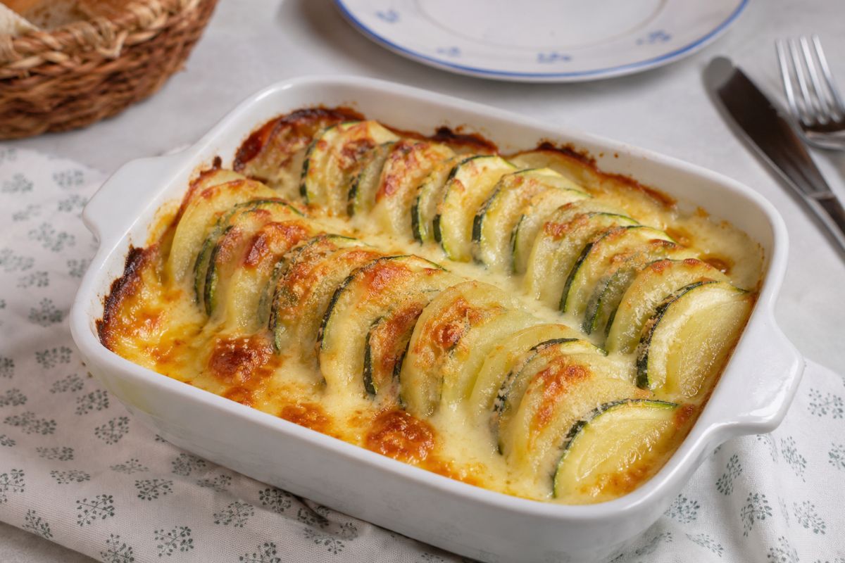 Sformato di patate e zucchine
