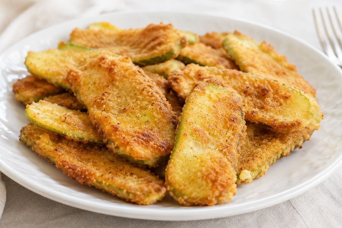 Zucchine panate fritte