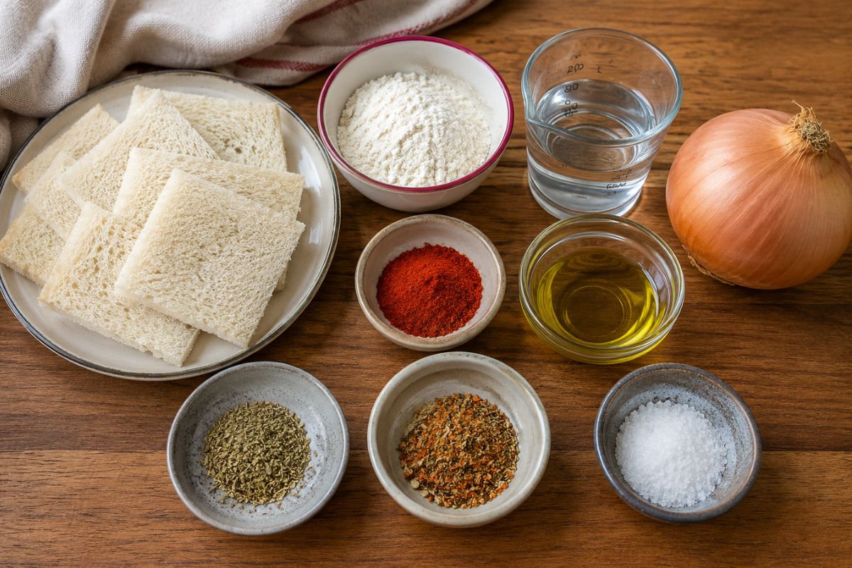 Anelli di cipolla croccanti in friggitrice ad aria ingredienti Anelli di cipolla croccanti in friggitrice ad aria, ingredienti