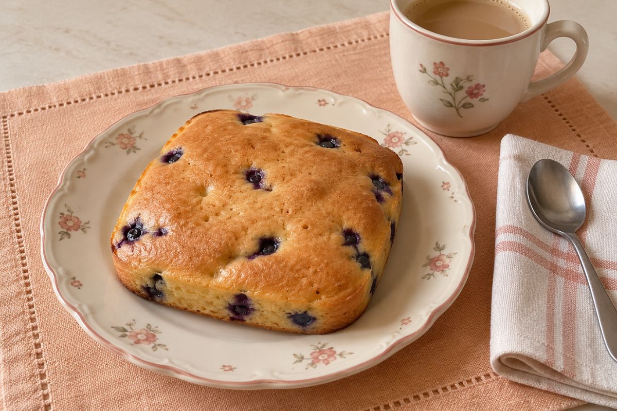 Banana bread in friggitrice ad aria