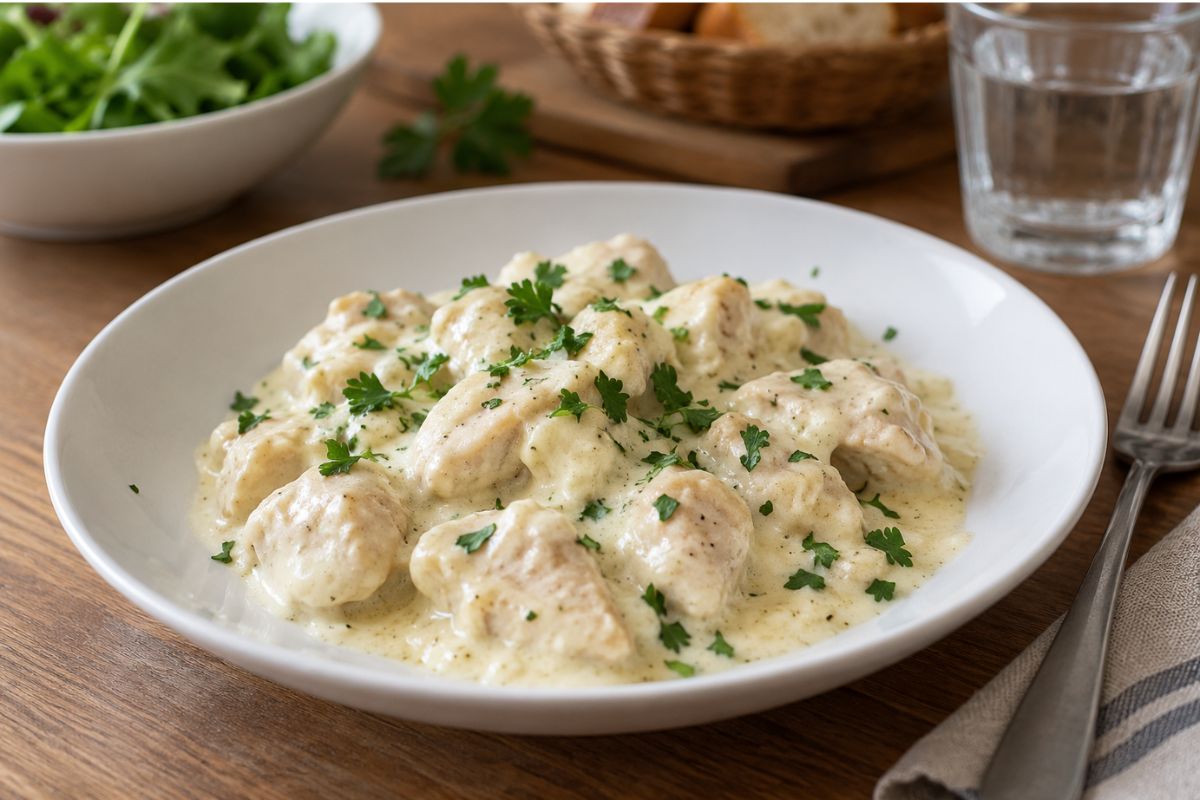 Bocconcini di pollo cremosi con il Bimby