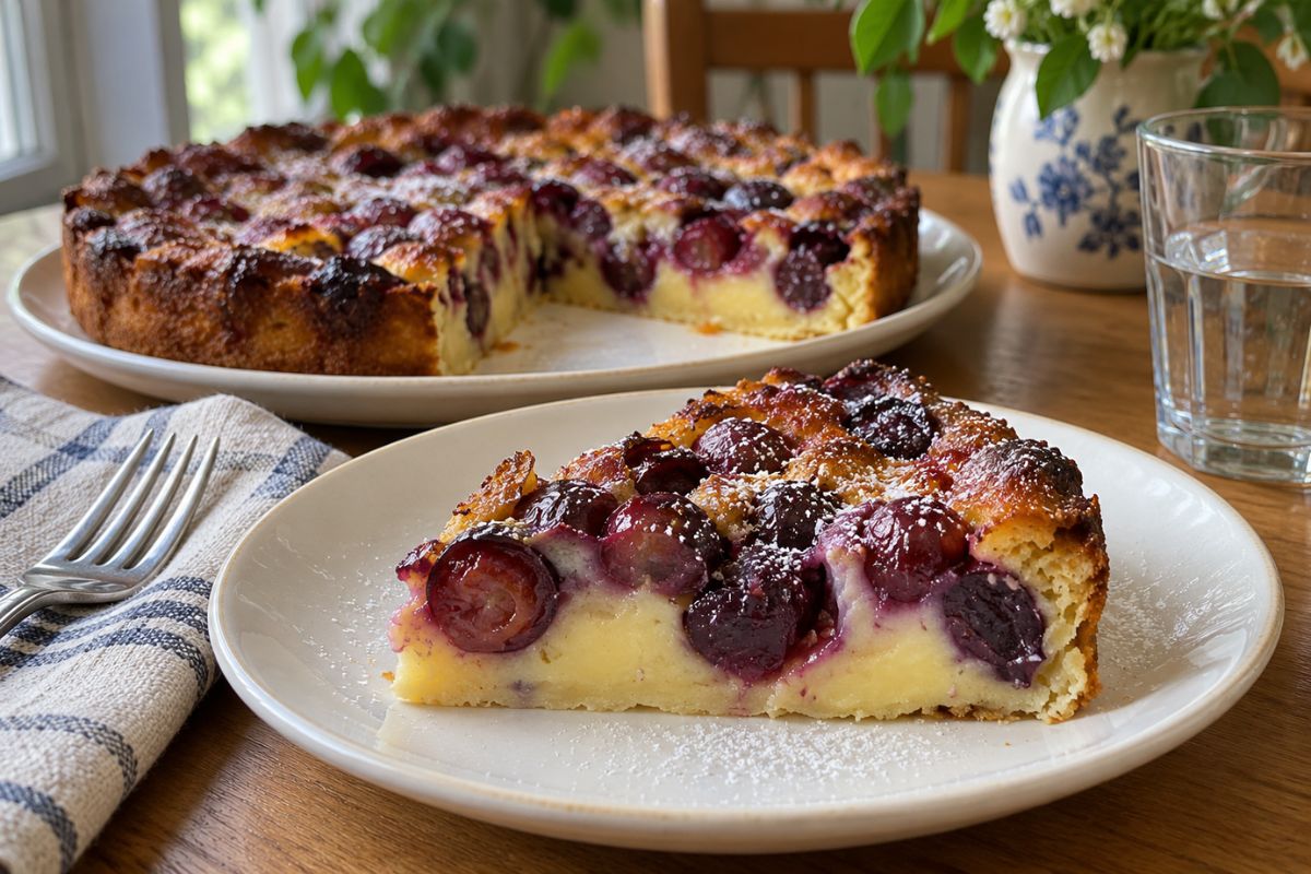 Clafoutis all’uva