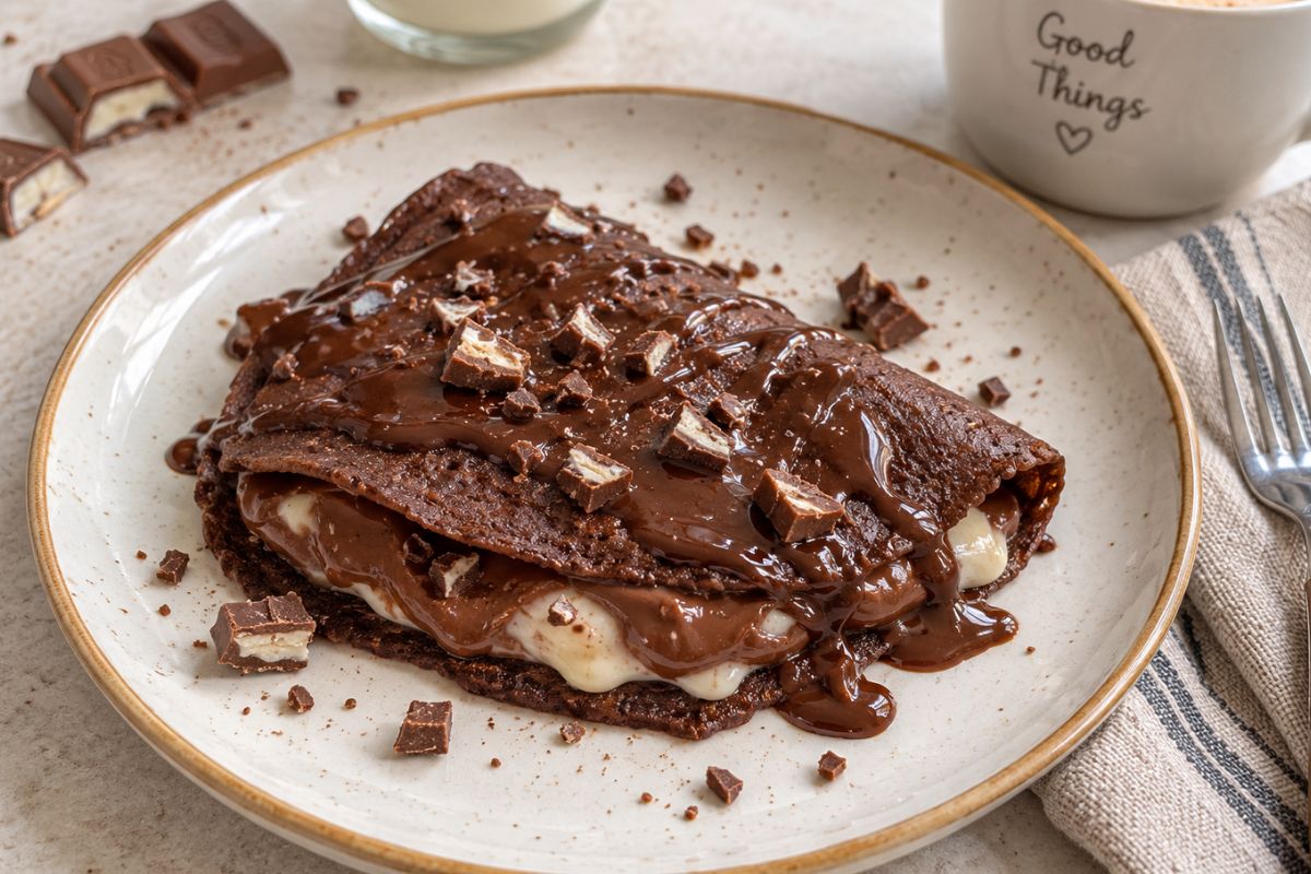 Crêpe fit tipo Kinder