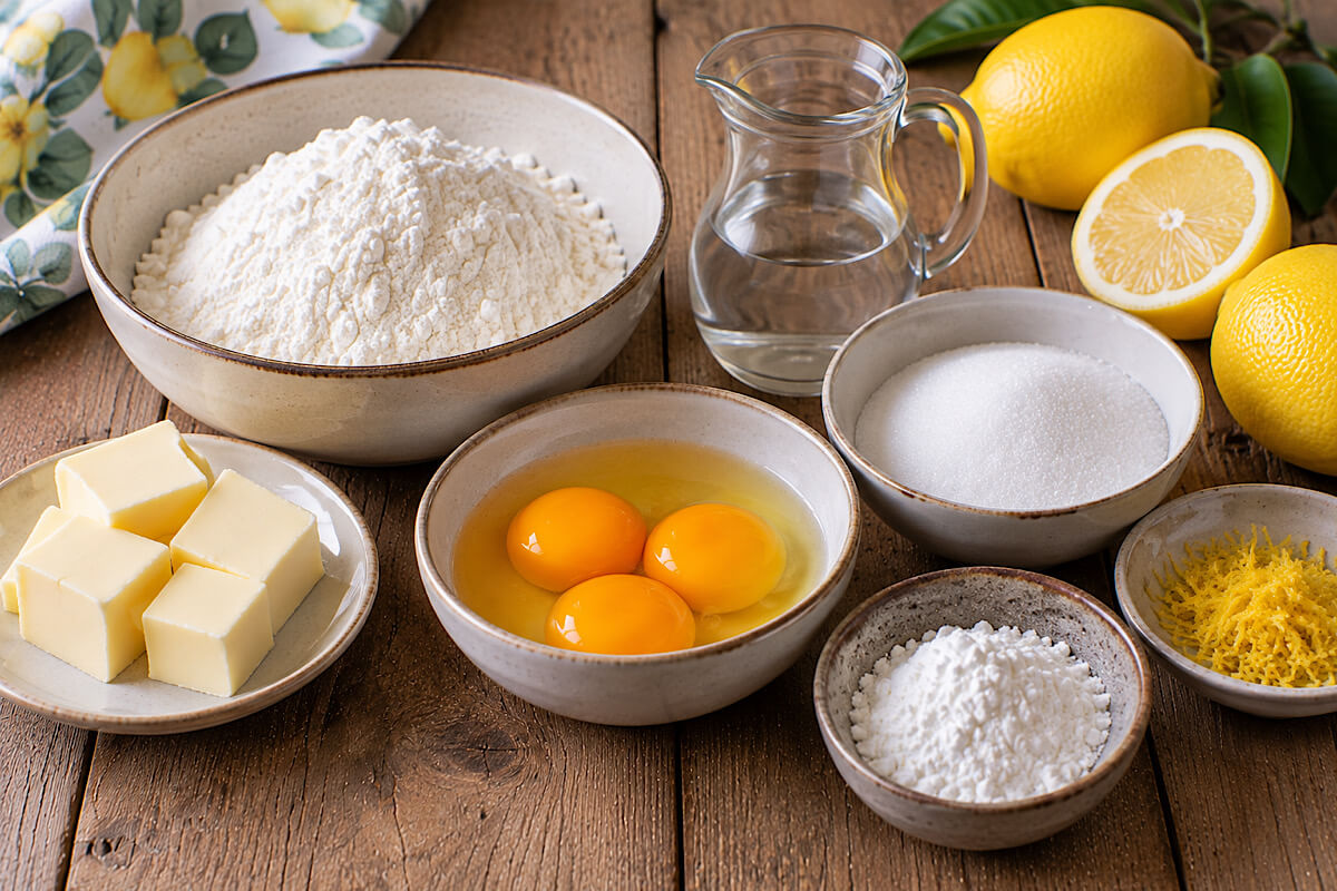 Crostata con crema al limone allacqua 1 Crostata con crema al limone all'acqua