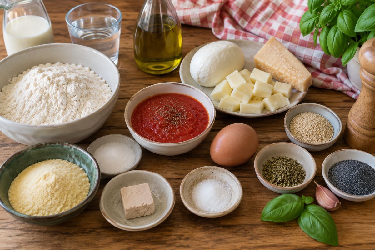 Pizza buns ingredienti Pizza buns, ingredienti