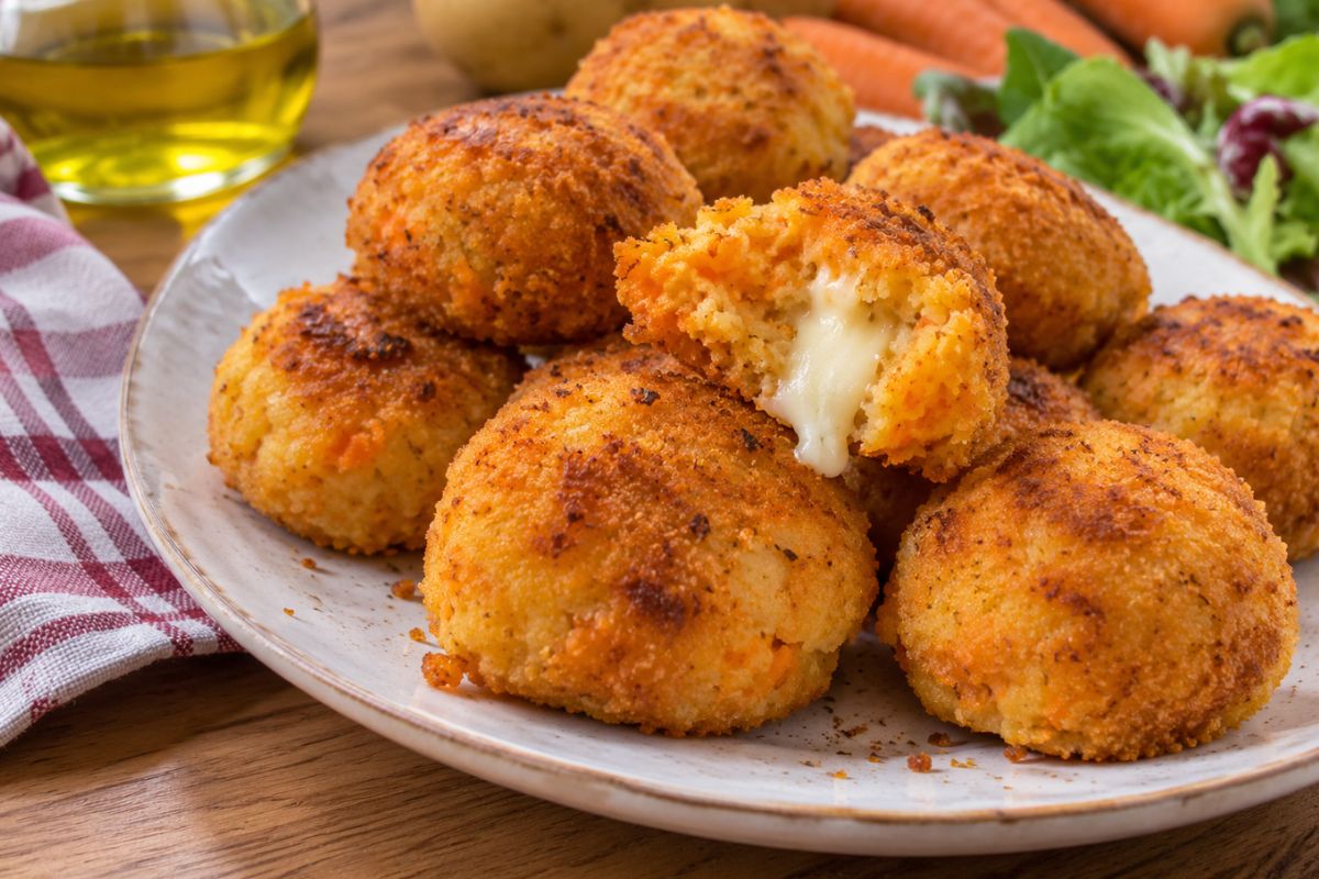 Polpette di patate e carote con il Bimby