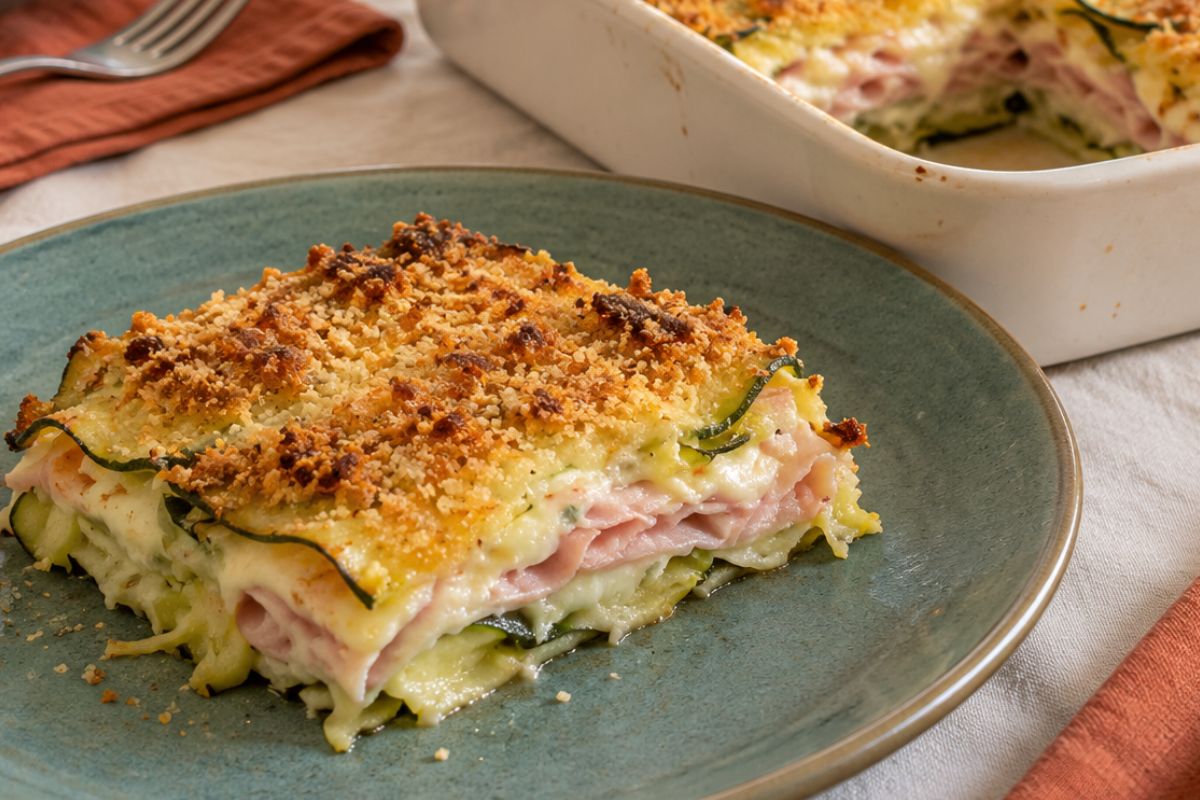 Tortino di zucchine in friggitrice ad aria