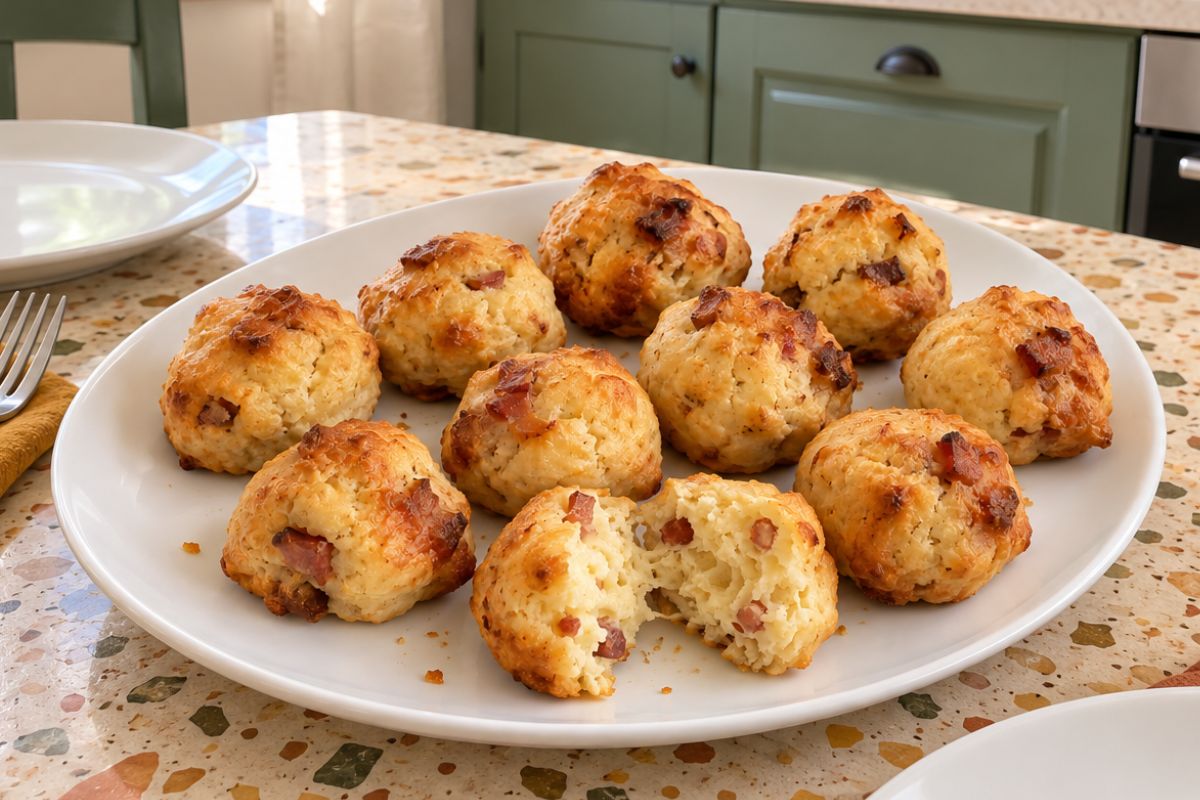 Bombette formaggio e guanciale in friggitrice ad aria