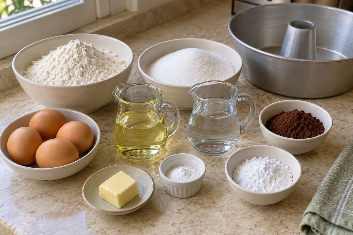Ciambellone da bar con il Bimby ingredienti Ciambellone da bar con il Bimby, ingredienti