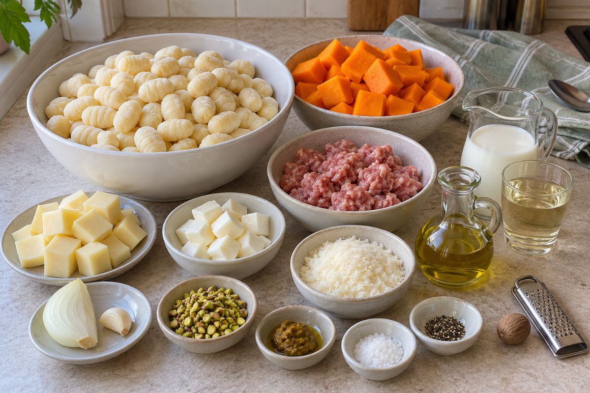 Gnocchi con zucca con il Bimby ingredienti Gnocchi con zucca con il Bimby, ingredienti