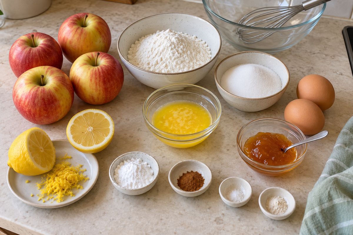 Millefoglie di mele con il Bimby, ingredienti