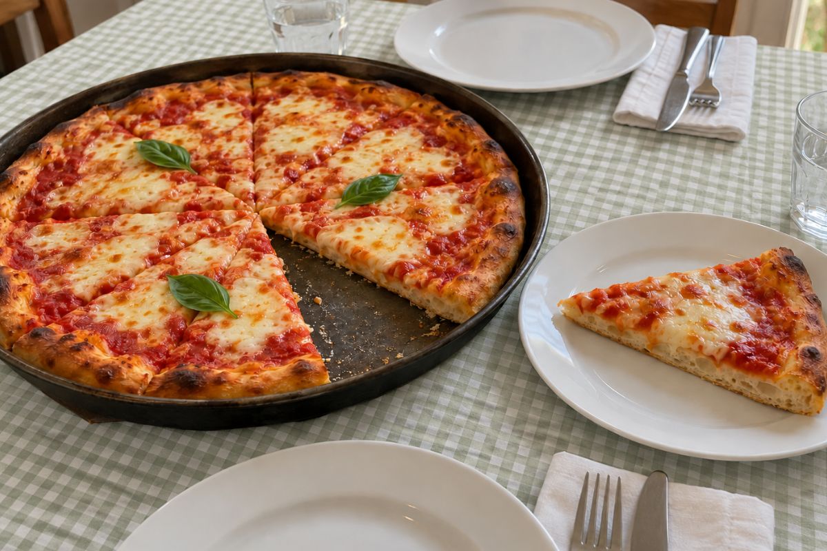 Pizza in teglia