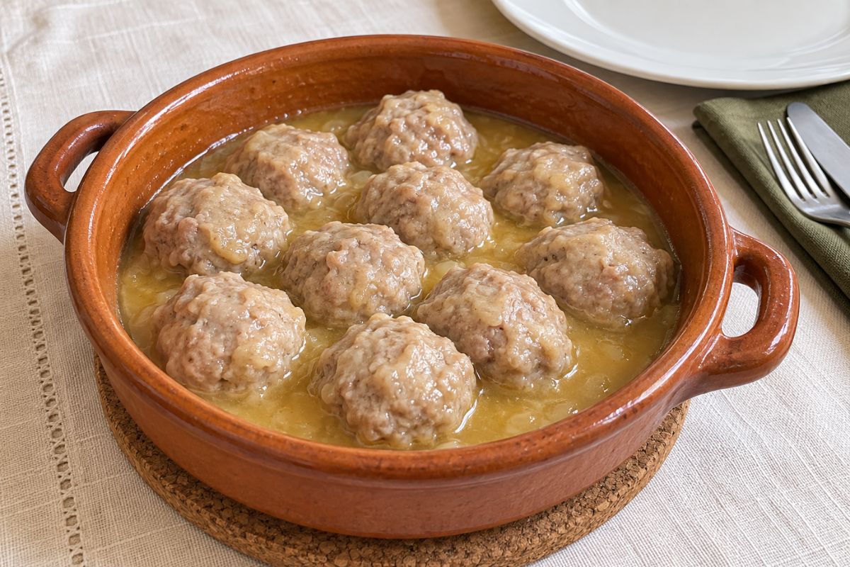 Polpette al vino a Varoma con il Bimby