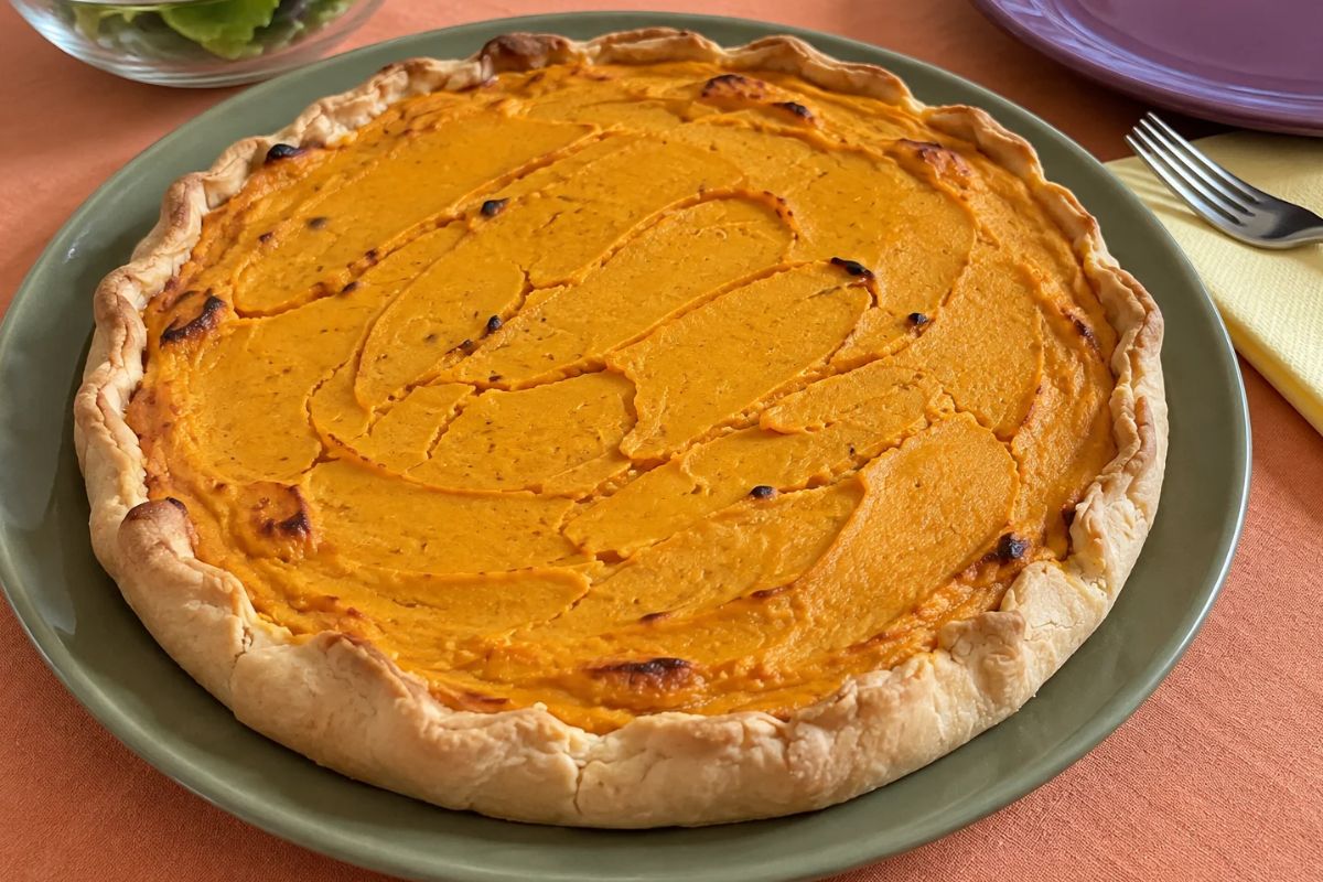 Quiche di zucca e ricotta con il Bimby