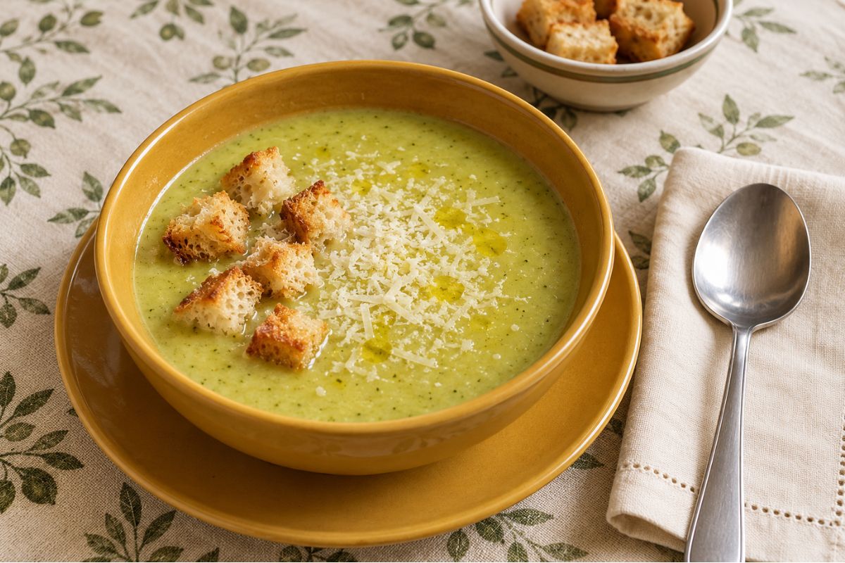 Vellutata di zucchine e patate con il Bimby